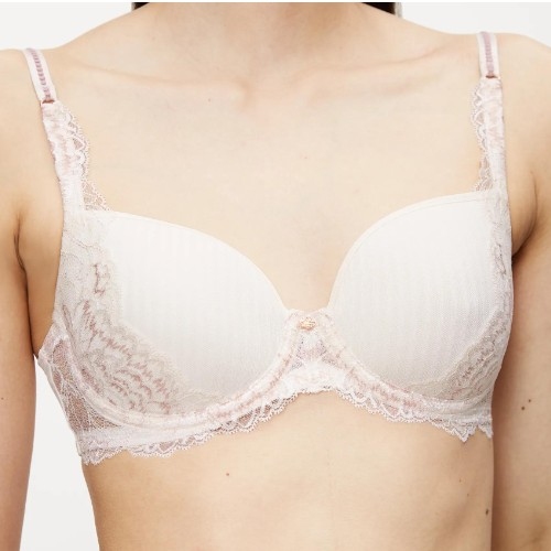 Triumph Wild Peony Florale wit voorgevormde bh