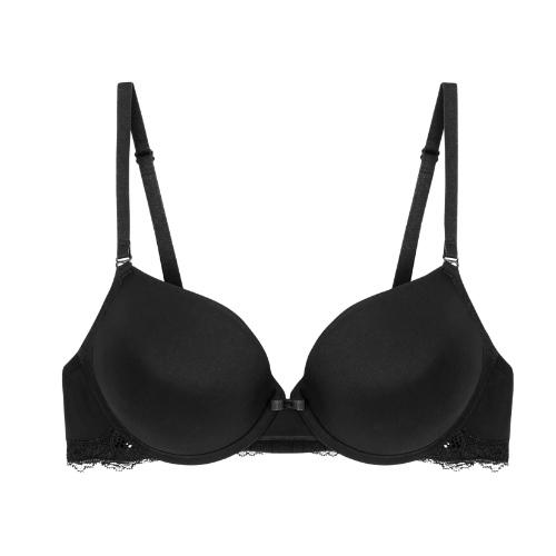 Triumph Lovely Micro zwart voorgevormde bh