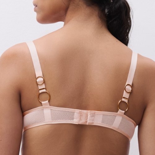 Chantelle Xquisite roze niet voorgevormde bh