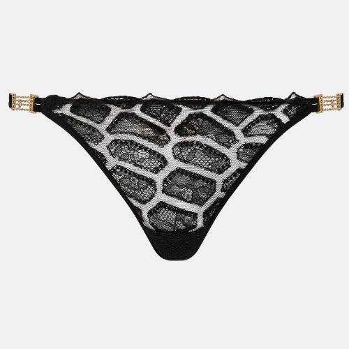 Chantelle Reptilia zwart slip