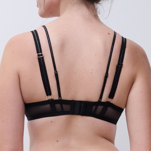 Chantelle Reptilia zwart push up bh