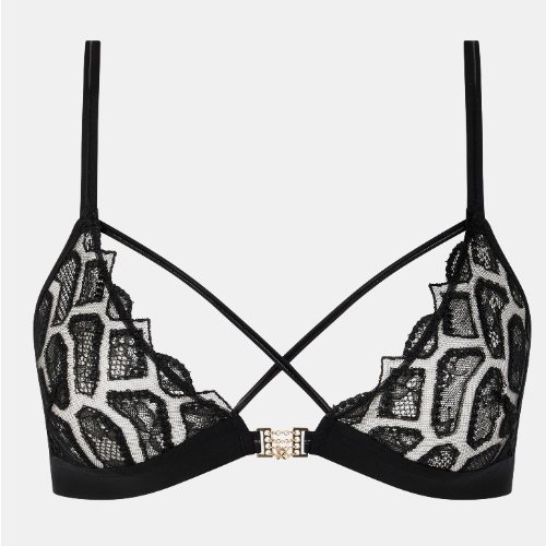 Chantelle Reptilia zwart wireless bh
