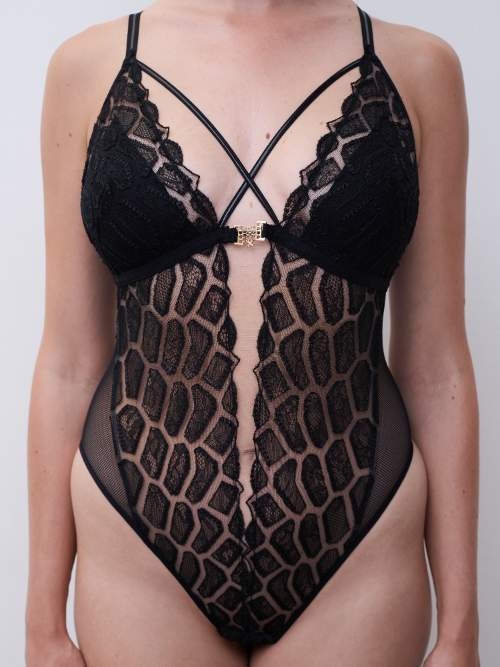 Chantelle Reptilia zwart body