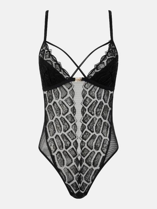 Chantelle Reptilia zwart body