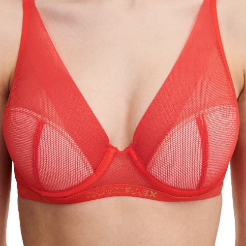 Chantelle XPose rood voorgevormde bh