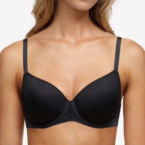 Chantelle Pure Light zwart voorgevormde bh