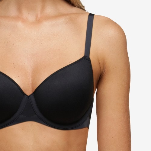 Chantelle Pure Light zwart voorgevormde bh