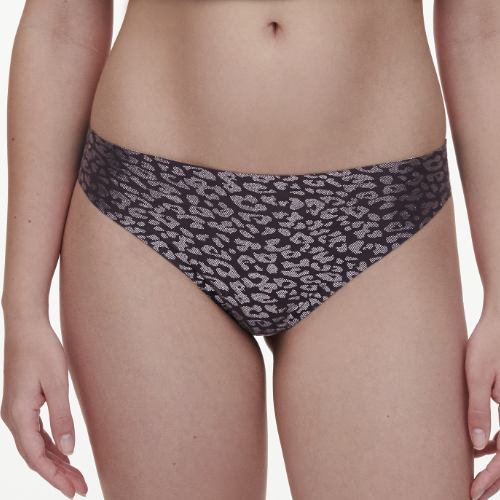 Chantelle SoftStretch grijs string