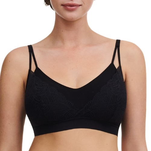 Chantelle SoftStretch zwart voorgevormde bh