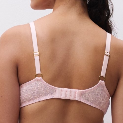 Chantelle Monogram roze voorgevormde bh