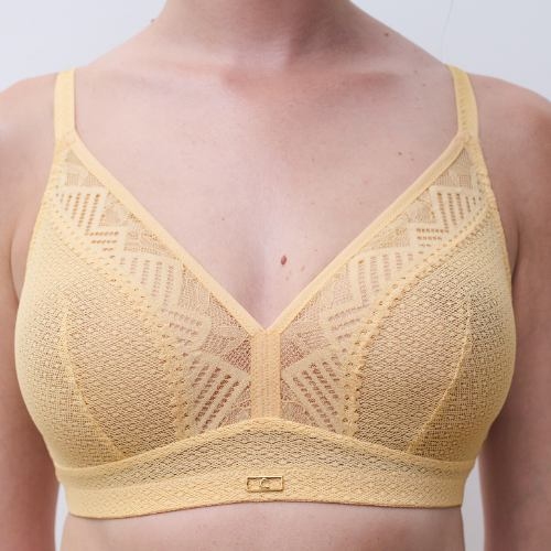 Chantelle Origins geel wireless bh