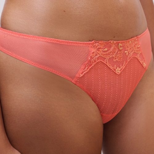 Chantelle Cabaret Sauvage coral slip