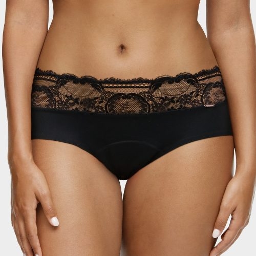 Chantelle Period Panty Essential zwart menstruatieslip