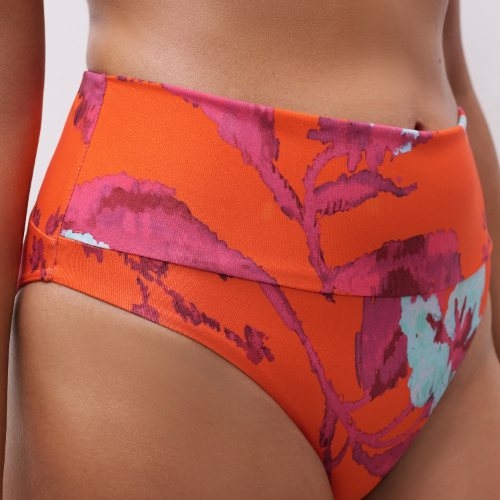Chantelle Badmode Icon oranje bikini broekje