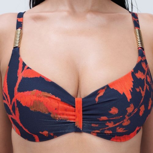Chantelle Badmode Icon grijs soft-cup bikinitop