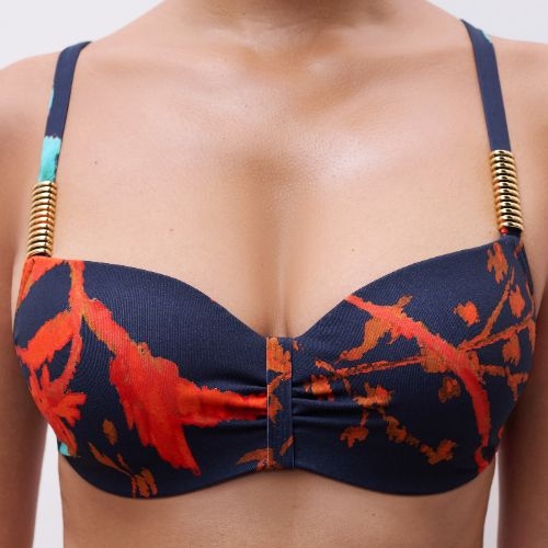 Chantelle Badmode Icon grijs voorgevormde bikinitop
