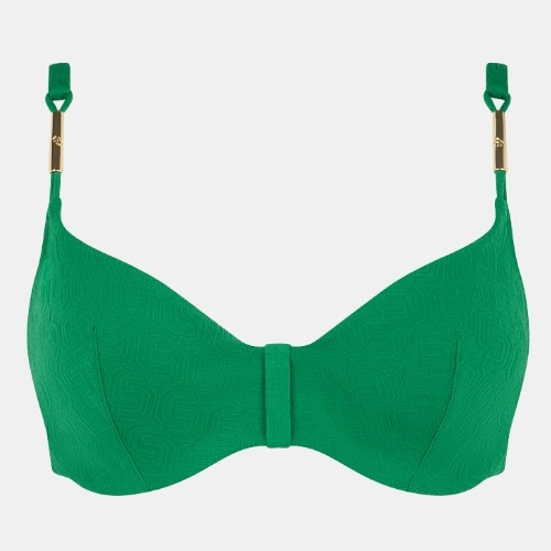 Chantelle Badmode Hera groen soft-cup bikinitop