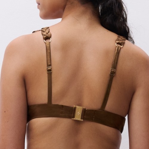 Chantelle Badmode Shaman brons voorgevormde bikinitop