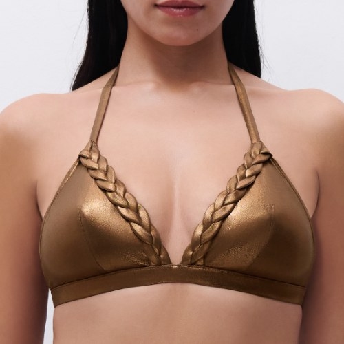 Chantelle Badmode Shaman brons soft-cup bikinitop