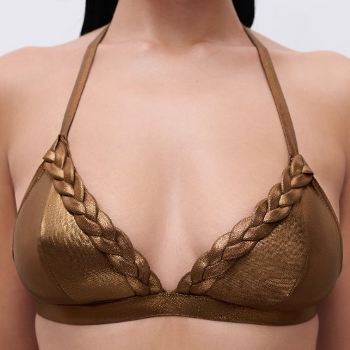 Chantelle Badmode Shaman brons soft-cup bikinitop