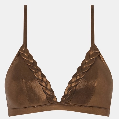 Chantelle Badmode Shaman brons soft-cup bikinitop