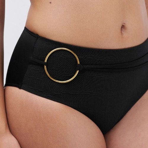 Chantelle Badmode Eclipse zwart bikini broekje