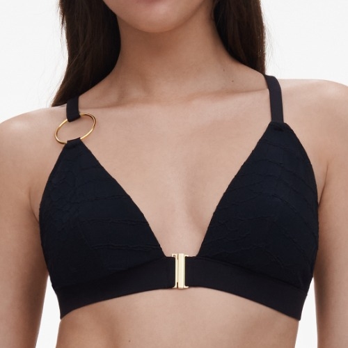 Chantelle Badmode Eclipse zwart soft-cup bikinitop