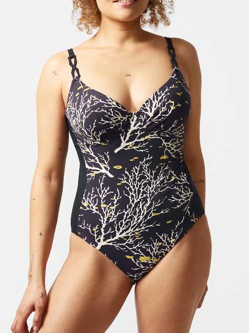 Chantelle Badmode Atlantis marine blauw badpak
