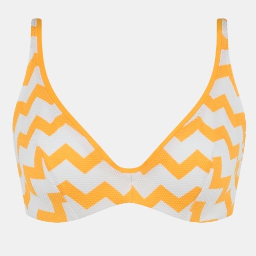 Chantelle Badmode Totem geel soft-cup bikinitop