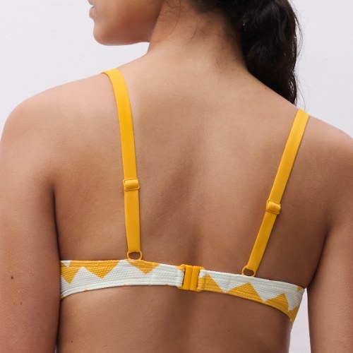 Chantelle Badmode Totem geel voorgevormde bikinitop