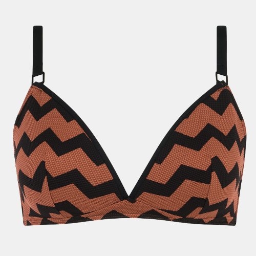 Chantelle Badmode Totem bruin soft-cup bikinitop