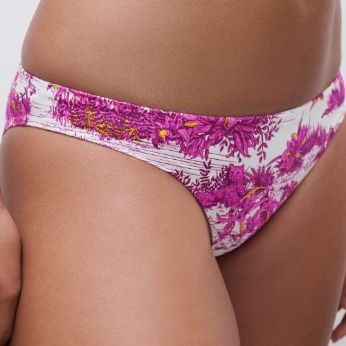 Chantelle Badmode Sauvage wit bikini broekje
