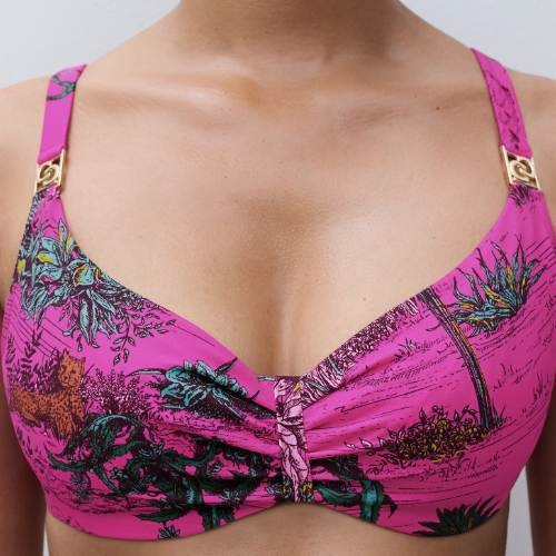 Chantelle Badmode Sauvage roze soft-cup bikinitop