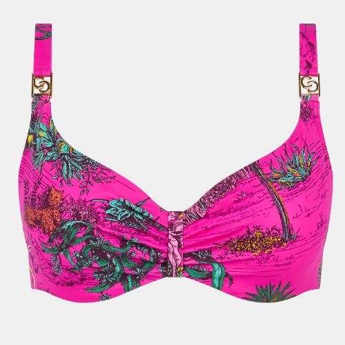 Chantelle Badmode Sauvage roze soft-cup bikinitop