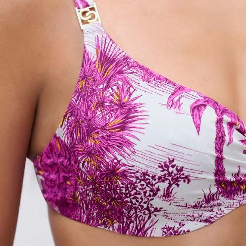 Chantelle Badmode Sauvage wit soft-cup bikinitop