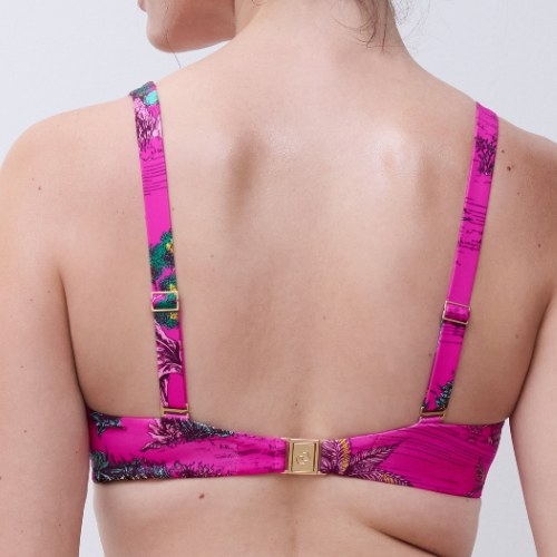 Chantelle Badmode Sauvage roze soft-cup bikinitop