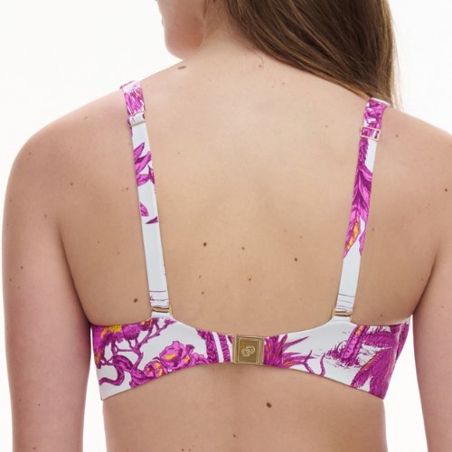 Chantelle Badmode Sauvage wit soft-cup bikinitop
