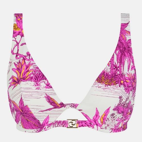Chantelle Badmode Sauvage wit soft-cup bikinitop