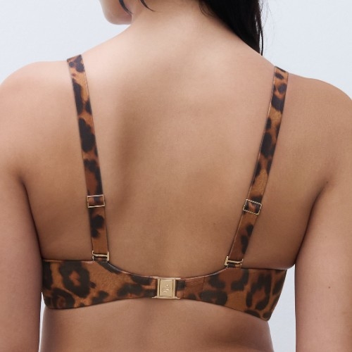 Chantelle Badmode Sauvage bruin voorgevormde bikinitop