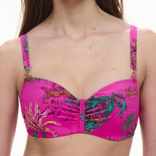 Chantelle Badmode Sauvage roze voorgevormde bikinitop