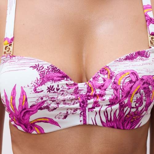 Chantelle Badmode Sauvage wit voorgevormde bikinitop