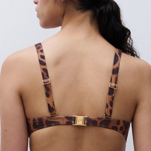 Chantelle Badmode Sauvage bruin voorgevormde bikinitop