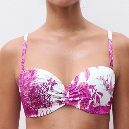 Chantelle Badmode Sauvage wit voorgevormde bikinitop