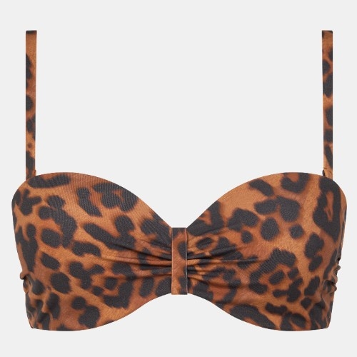 Chantelle Badmode Sauvage bruin voorgevormde bikinitop