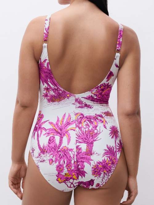Chantelle Badmode Sauvage wit badpak