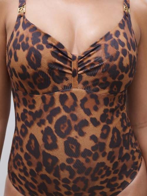 Chantelle Badmode Sauvage bruin badpak