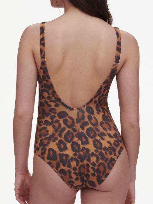 Chantelle Badmode Sauvage bruin badpak