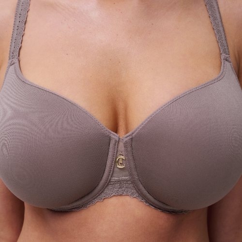Chantelle New Romance taupe voorgevormde bh