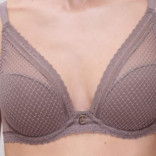 Chantelle Romance taupe voorgevormde bh
