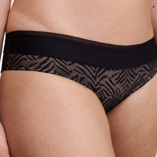 Chantelle Graphic Allure zwart slip